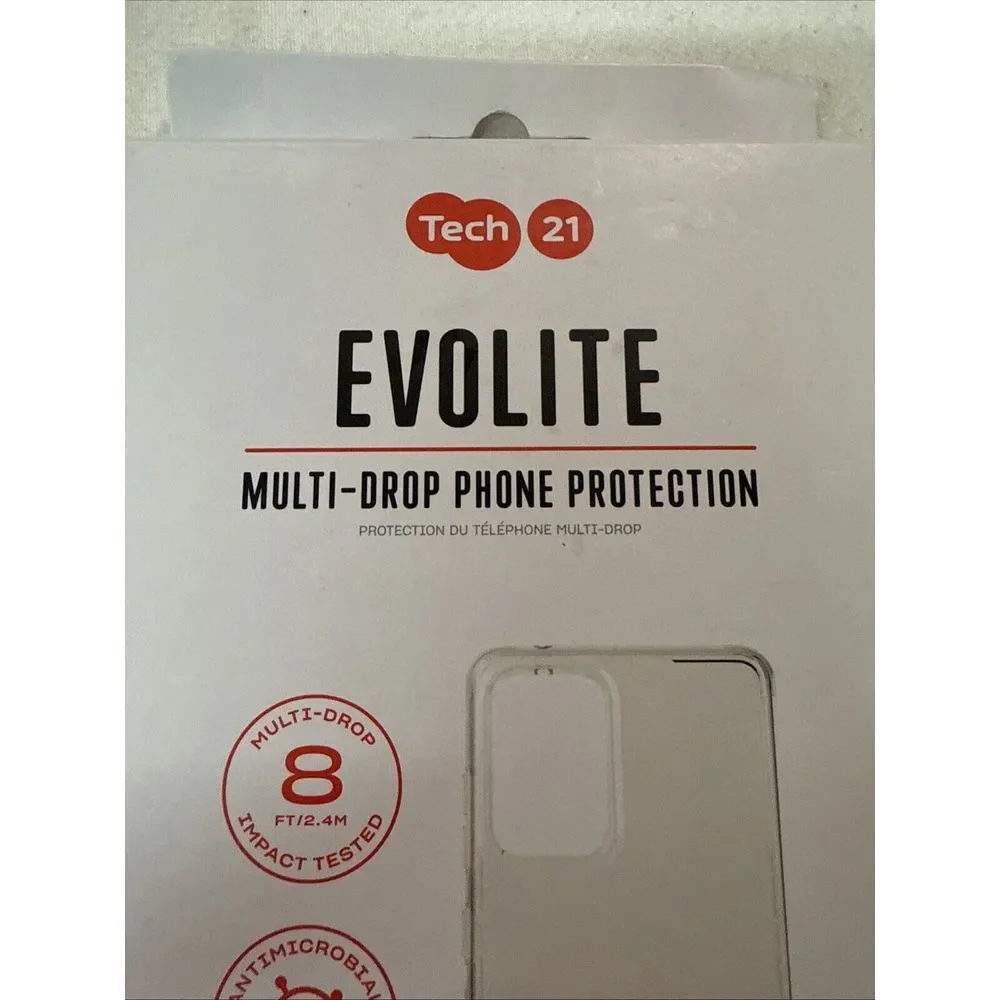 Clear Tech 21 Evolite Samsung Galaxy A52 5G‎ Case, Christmas, Birthday
